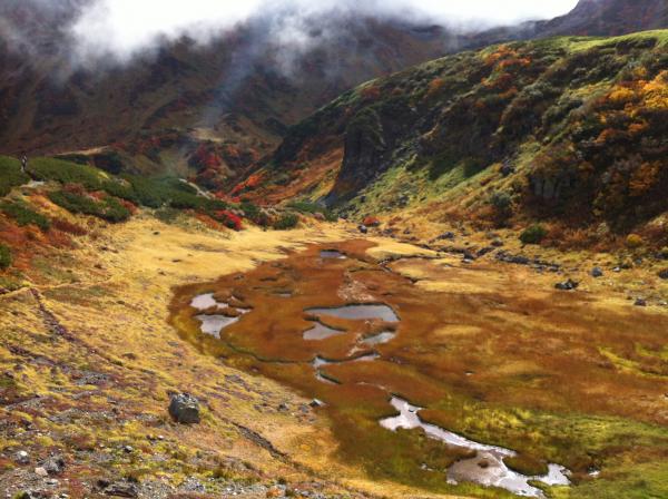 ミクリガ池付近